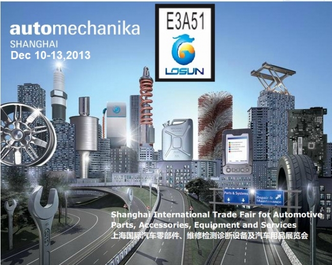 Booth # E3A51 at Automechanika Shanghai 2013