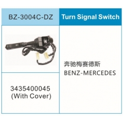 OEM 3435400045 奔驰组合开关 MERCEDES BENZ  TURN SIGNAL SWITCH  (With Cover)  Mfg#BZ-3004C-DZ