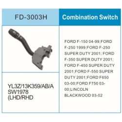 福特组合开关FORD OEM YL3Z-13K359-ABA Switch, Multi-Function/Combination/Combination Switch  FD-3003H